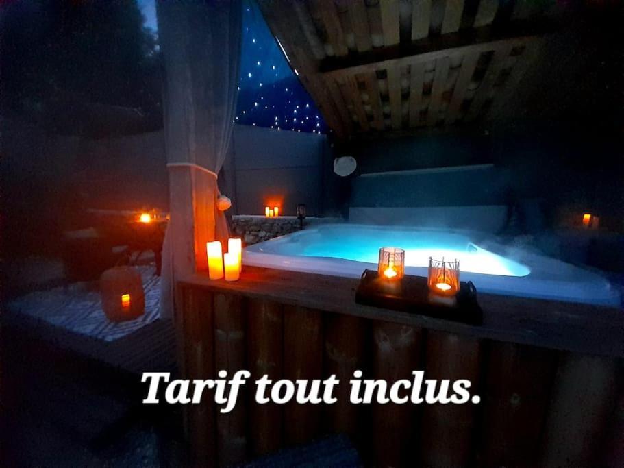 Bouyon L'Antre Deux Pierres, Romantisme, Jacuzzi Exterieur, Plateau Dinatoire מראה חיצוני תמונה